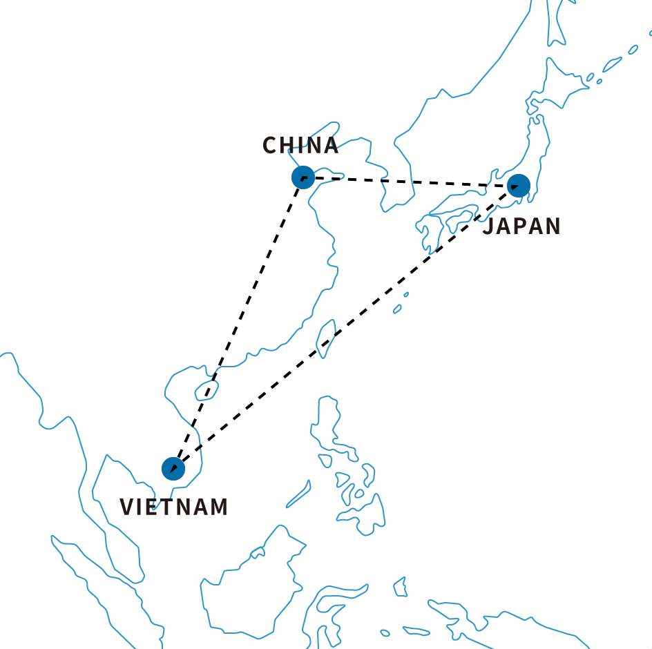 拠点の地図